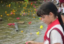 Homenaje a Camilo y Che en Sandino