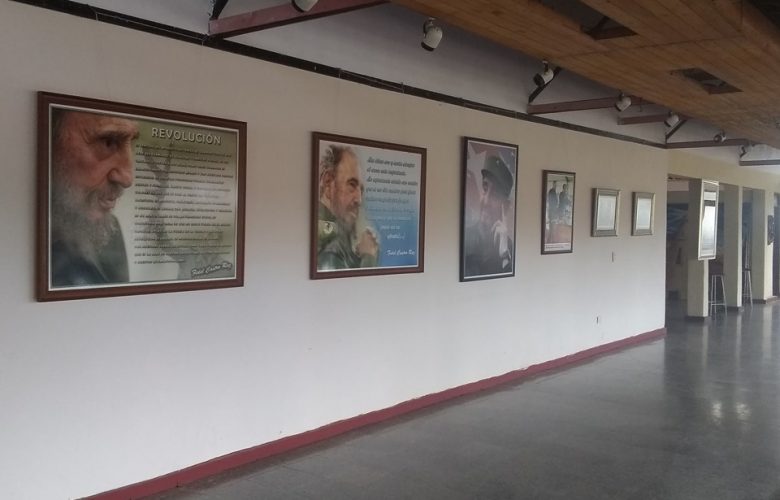Excibe galería de arte en Sandino exposición de homenaje a Fidel