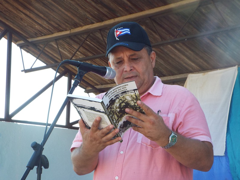 Máster Rolando Lamas Machado, historiador de Ciudad Sandino