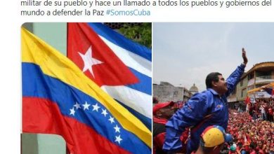 Cuba solidaridad Venezuela