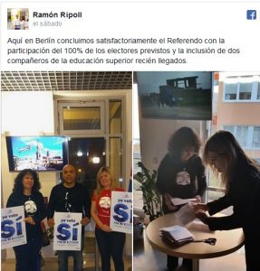 Cubanos que cumplen misión en el exterior votan por la nueva Constitución