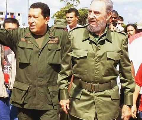 Chávez en los jóvenes sandinenses