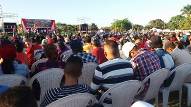 Acto nacional por el Aniversario 60 de la entrega de tierras a los campesinos en Las Martinas