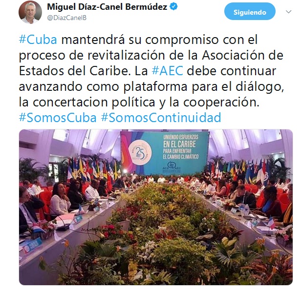 Díaz-Canel encabeza delegación cubana en cumbre en Managua