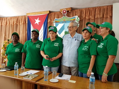 Los delegados del sindicato de salud al XXI Congreso de la CTC realizaron este viernes un recorrido por el municipio de Sandino.