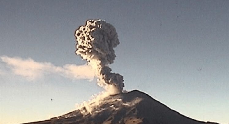 explosión volcán méxico