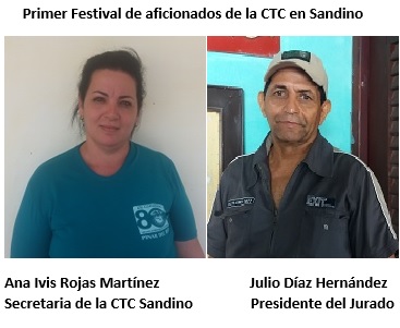 Primer Festival de Aficionados de la Central de Trabajadores de Cuba (CTC) en Sandino