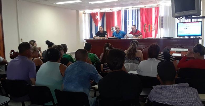 Desarrolla Sandino Pleno Municipal de la UJC