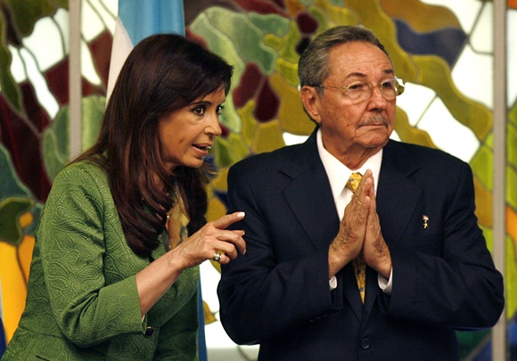 raúl castro argentina cristina fernández