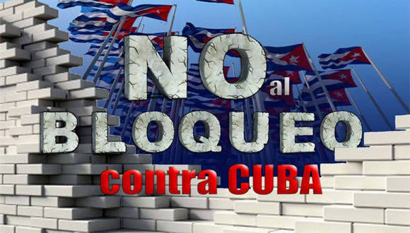 rechazan bloqueo contra cuba