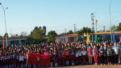 Tuvo lugar en Sandino Encuentro entre jóvenes y pioneros