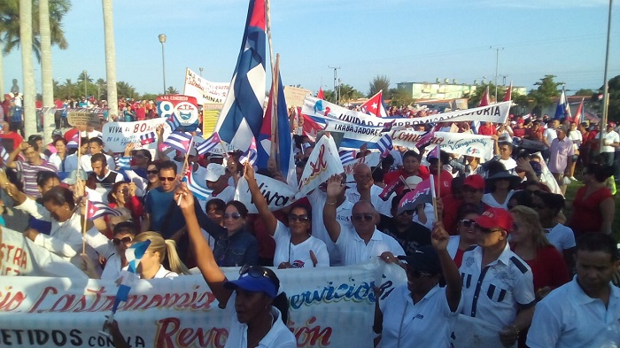 Unidad como principal fortaleza en el Día del Proletariado Mundial este Primero de Mayo