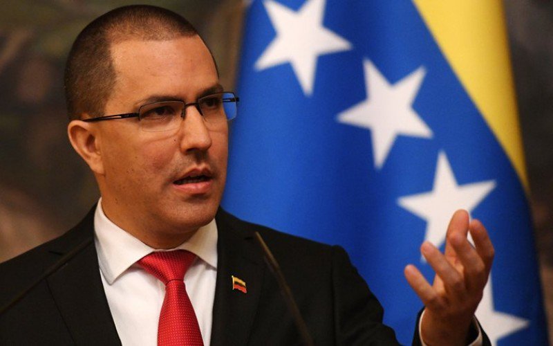 Canciller de Venezuela Jorge Arreaza condena la injerencia estadounidense en su país