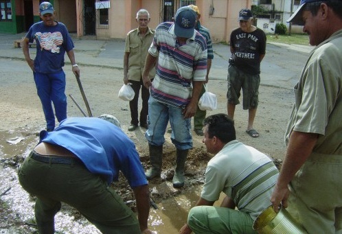 Brigada de mantenimiento de acueducto y alcantarillado de Sandino