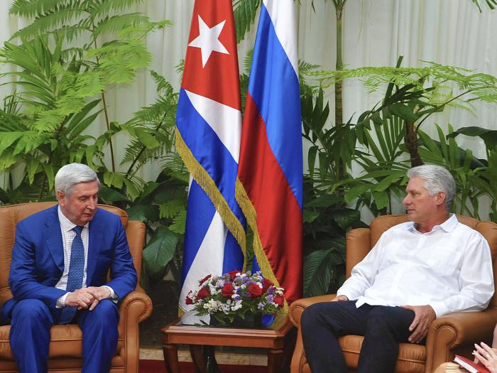 Recibió Díaz-Canel a Iván I. Mélnikov