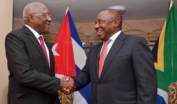 La amistad entre Cuba y Sudáfrica tiene raíces muy profundas