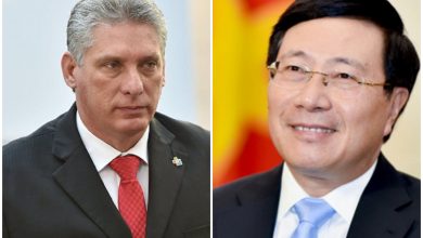 Díaz-Canel recibirá a viceprimer ministro de Vietnam