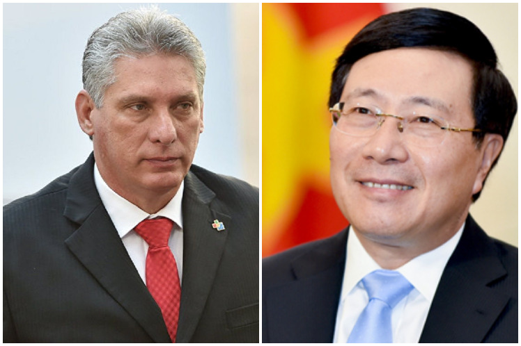 Díaz-Canel recibirá a viceprimer ministro de Vietnam