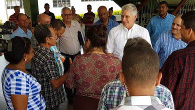 Visita Presidente Cubano Miguel Díaz-Canel Escuela Pedagógica en Sandino