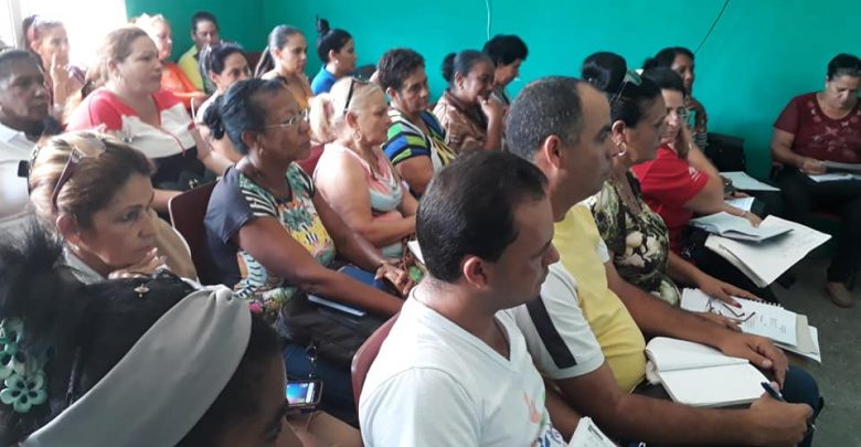 Tuvo lugar en Sandino Pleno Municipal de la Federación de Mujeres Cubanas