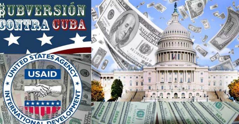 Estados Unidos millones subversión cuba