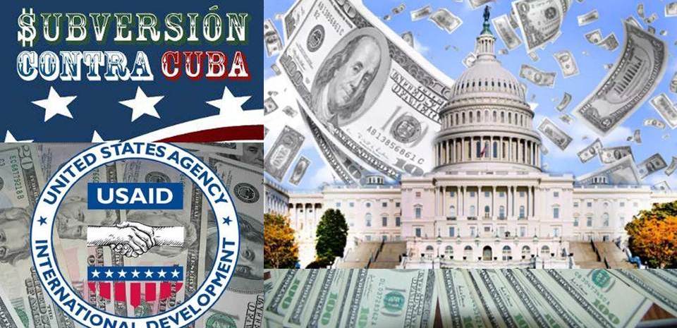 Estados Unidos millones subversión cuba