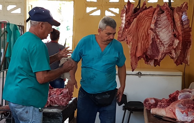 feria carne cerdo