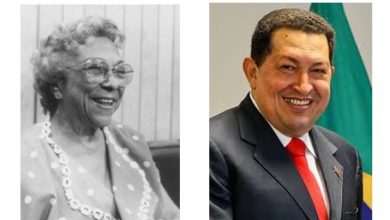 Melba Hernández y Hugo Chavez coincidencias históricas