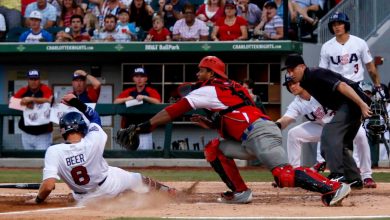 tope de béisbol estados unidos cuba