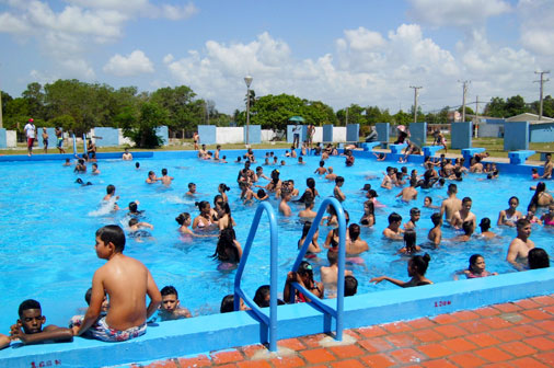 Estabiliza el servicio piscina del Combinado Deportivo número uno en Sandino