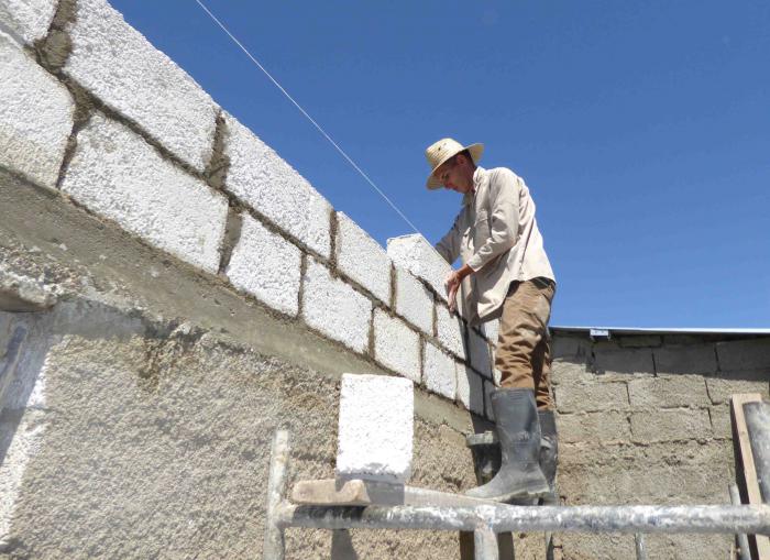 Recuperación de viviendas en Sandino