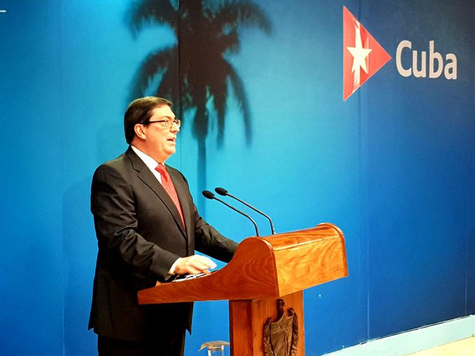 Canciller cubano denuncia efectos del bloqueo de Estados Unidos