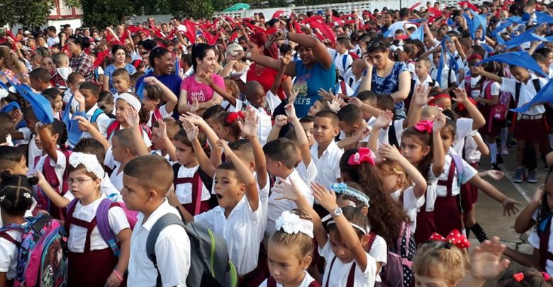 Tuvo lugar en Sandino acto municipl de inicio de curso escolar 2019-2020