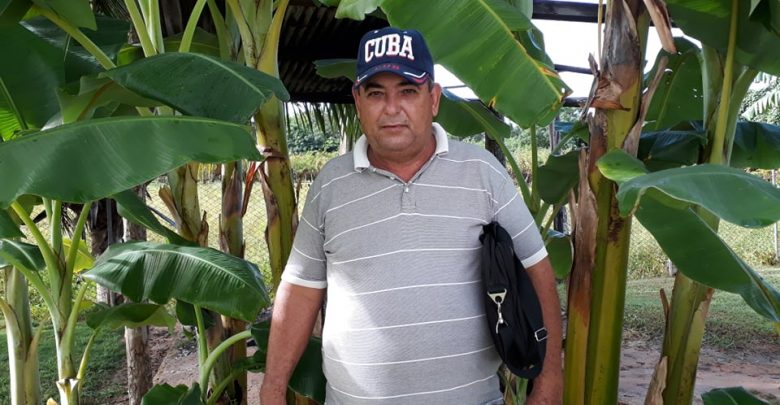 Juan Carlos Canga Estrada, director de Cultivos Varios