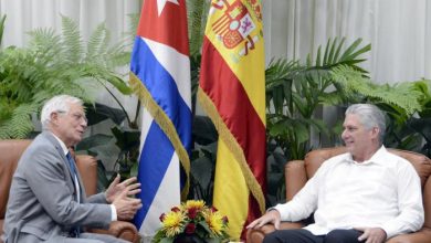 Recibió Díaz-Canel al Ministro de Asuntos Exteriores de España Josep Borrell Fontelles