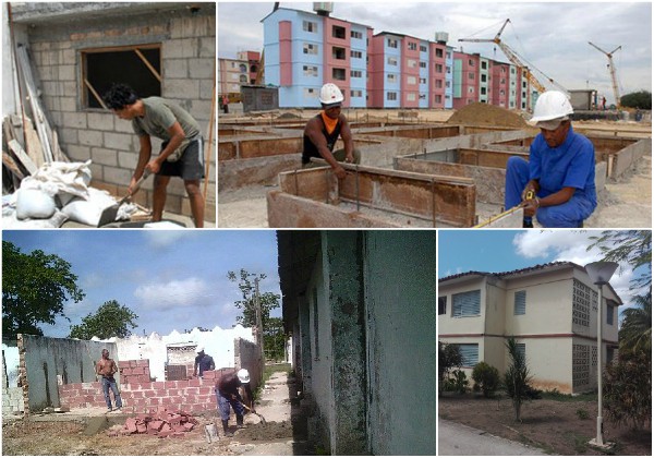 construcción viviendas cuba