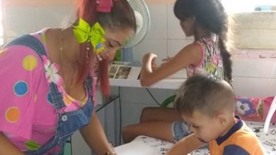 Niñas y los niños de la sala de Pediatría en Sandino disfrutan de un espacio de sano esparcimiento