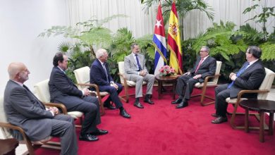 Realiza el Rey de España visita de cortesía a Raúl