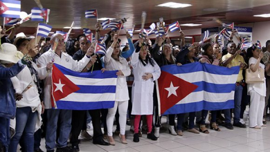Díaz-Canel médicos cubanos