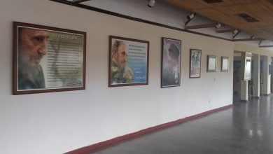 Excibe galería de arte en Sandino exposición de homenaje a Fidel