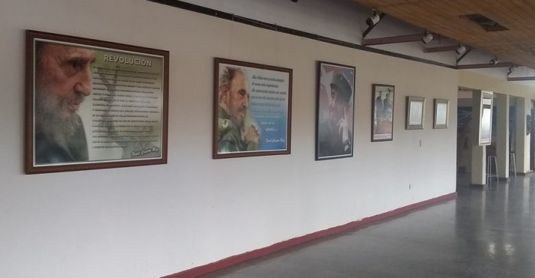 Excibe galería de arte en Sandino exposición de homenaje a Fidel