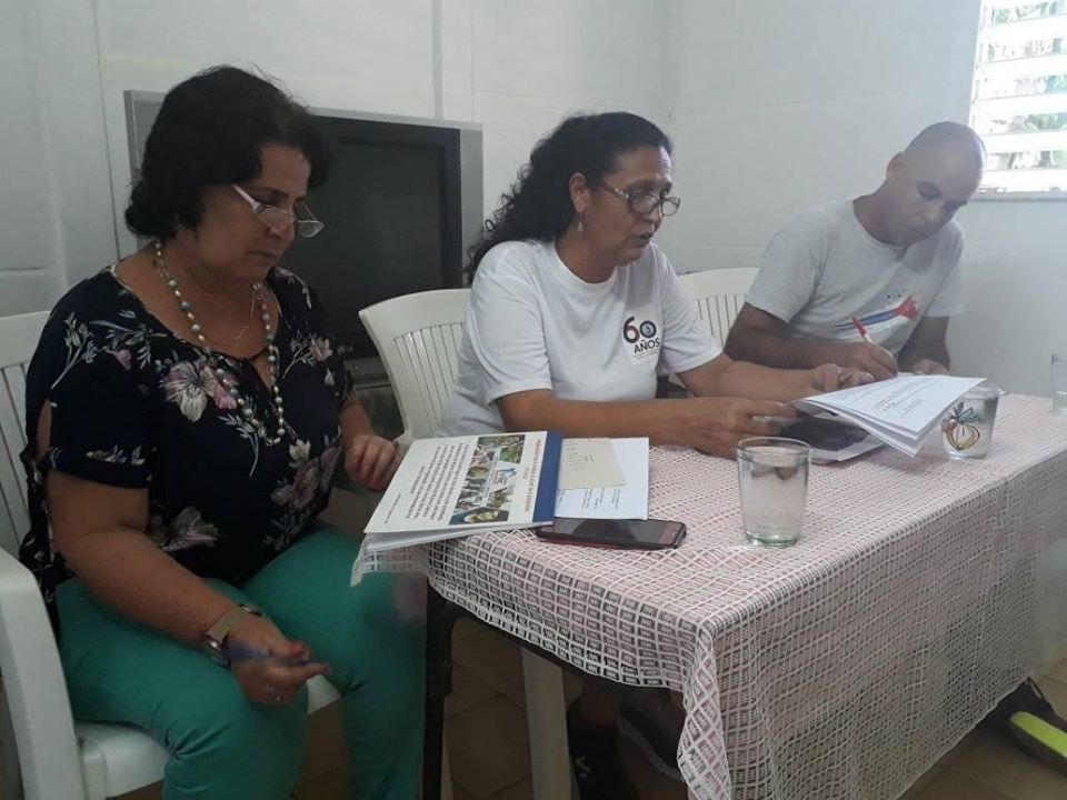 Realizó Federación de Mujeres Cubanas en Sandino pleno municipal