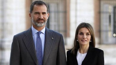 Felipe VI, Rey de España, y su esposa, la Reina Doña Letizia Ortiz Rocasolano