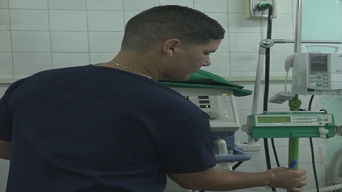 Unidad de Cuidados Intensivos del hospital Augusto César Sandino