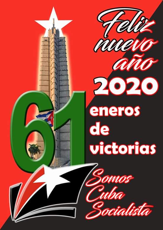 Feliz aniversario del el triunfo de la Revolución Cubana