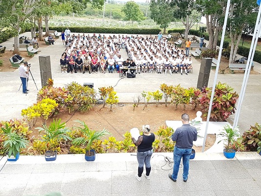 Educadores sandinenses celebran su día. Foto: Reimel Rivera