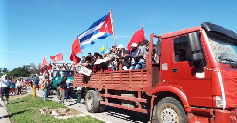 Reeditan jóvenes sandineses, paso de la Caravana de la Libertad por Pinar del Río