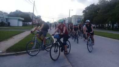 De recorrido por Sandino integrantes del proyecto Alemán Clases bajo Velas