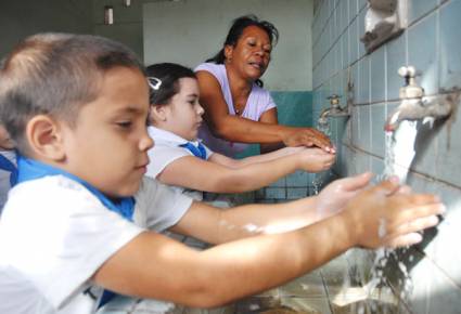 Ponen en práctica medidas para garantizar la salud en el Seminternado XX aniversario de Sandino