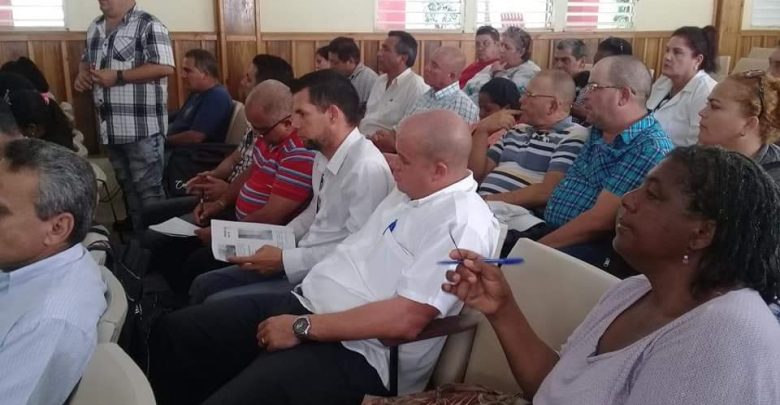 Tuvo lugar en Sandino Balance Municipal de Cuadros